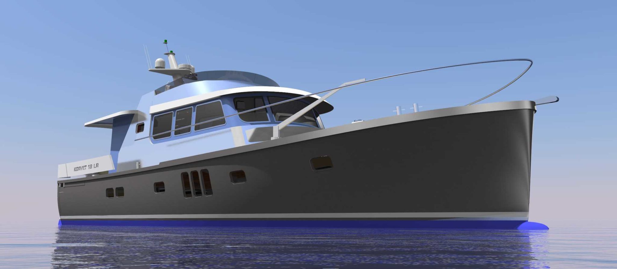 Korvet 18 Lr Motor Yacht By Willem Nieland Design